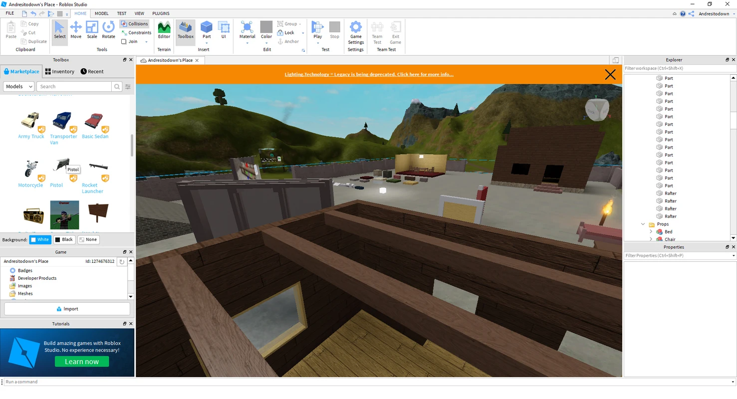 Roblox Studio collaboration screenshot
